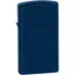 Запальничка Zippo 1639 Slim Navy Blue Matte Фото 1