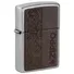 Запальничка Zippo 46920 Brown Leather Emblem Фото 1
