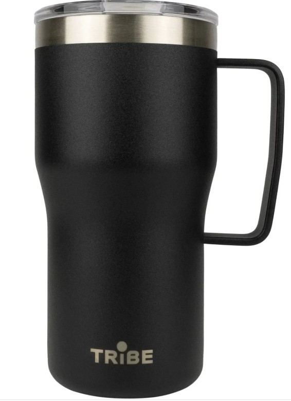 Термочашка Tribe Travel Mug 600 мл, black Фото 1