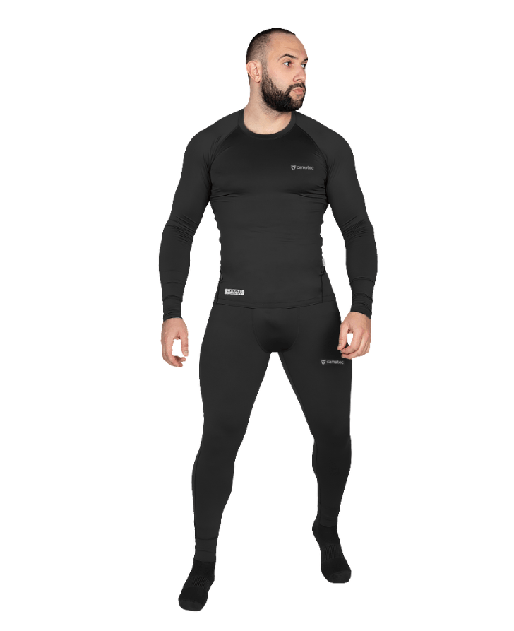 Комплект термобілизни Camotec LVL1 SJ Чорний Фото 1
