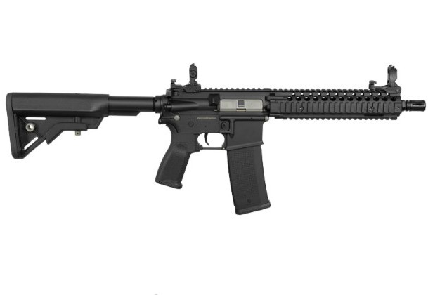Гвинтівка страйкбольна Evolution Recon Superlite MK18 Mod 1 10.8" Carbontech AEG 6 мм Black Фото 1