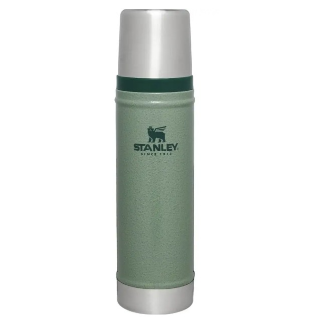 Термос Stanley Legendary Classic Hammertone Green 0,59 л Фото 1