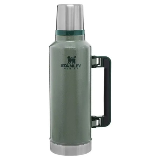 Термос Stanley Legendary Classic Hammertone Green 1.9 л Фото 1