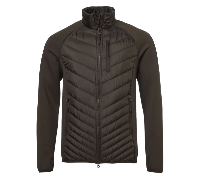 Куртка Chevalier Hunter Hybrid Leather Brown Фото 1