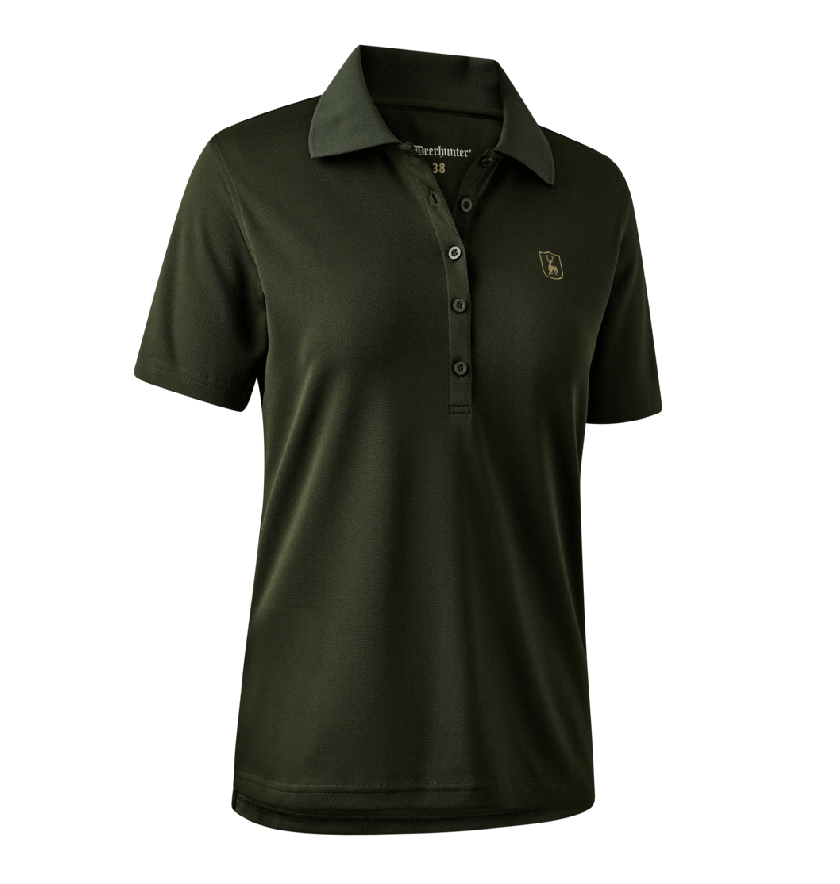Поло DeerHunter Lady Climate Polo Shirt with 37.5 Technology (367 Forest Ember) Фото 1