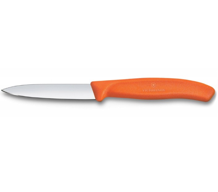 Нож для очистки овощей Victorinox Swiss Classic 8см оранж 6.7609.C1 Фото 1