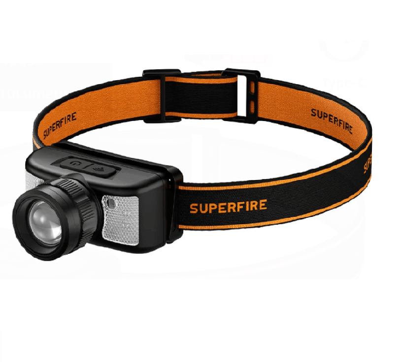 Ліхтар Superfire HL91 Black Фото 1