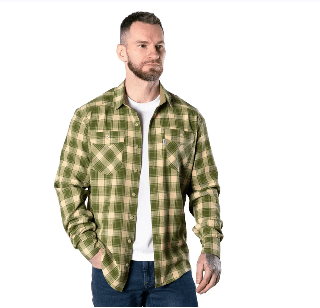 Рубашка CamoTec Легит Olive/White Фото 1