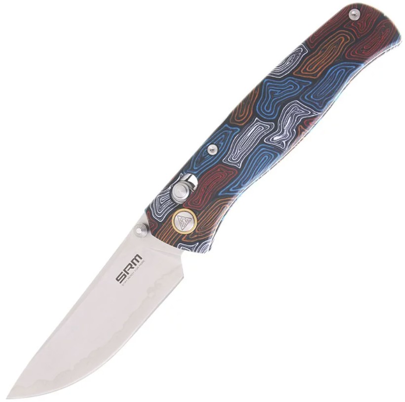 Нож SRM Medal 255L-GQ2, Laminated, разноцветный Фото 1