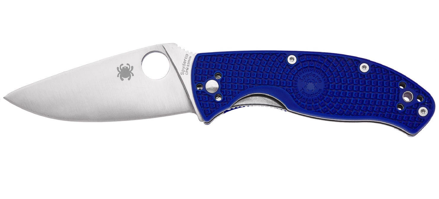 Нож Spyderco Tenacious S35VN blue Фото 1