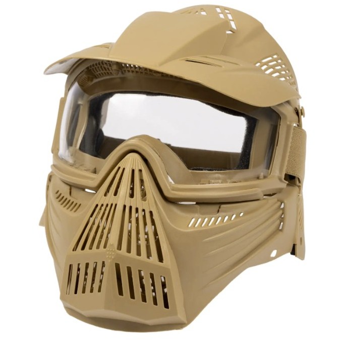 Маска для страйкболу WoSport Transformers Leader Mask Tan Фото 1