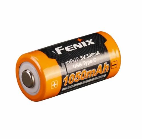 Акумулятор 16340 Fenix 1050 mAh Type-C (ARB-L16-1050UP) Фото 1