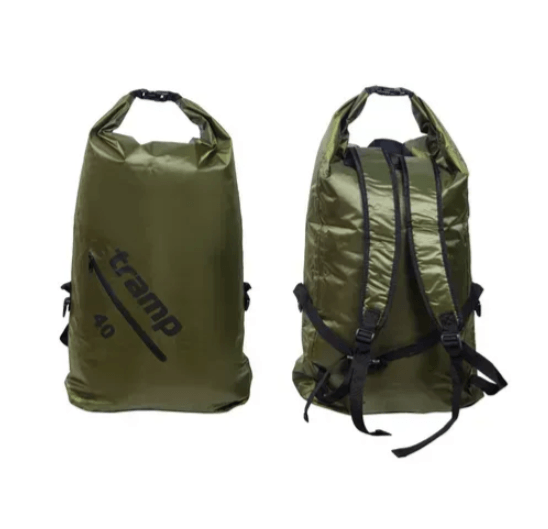 Герморюкзак TRAMP PVC Diamond Ripstop olive 40л Фото 1