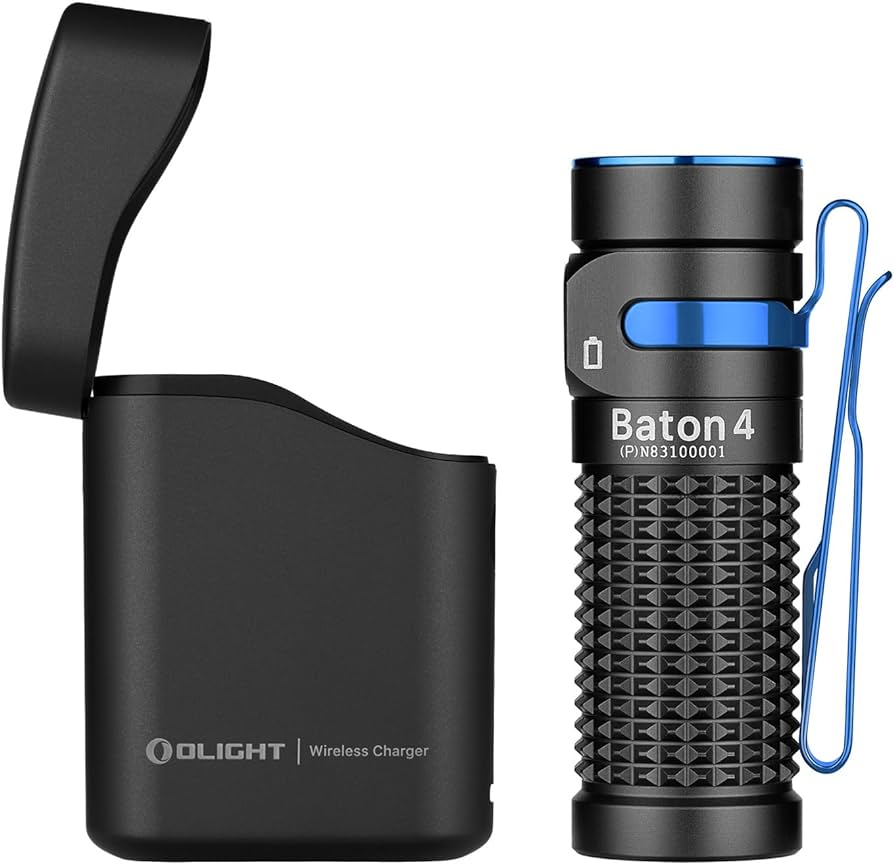 Ліхтар Olight Baton 4 Premium Black Фото 1