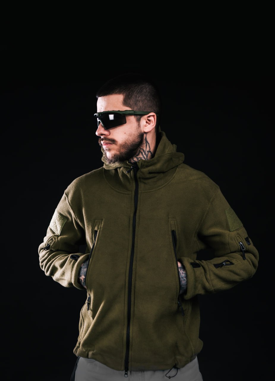 Кофта флисовая Trx.gear зеленая Фото 4