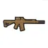 Нашивка M-Tac AR-15 3D PVC Coyote Фото 1