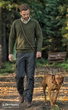 Кофта DeerHunter Brighton Knit V-neck (331 Green) Фото 2