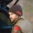 Шапка Blaser Active Outfits Wende Beanie коричневая Фото 2