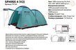Намет Tramp Sphinx 4 (v2) зелений Фото 3
